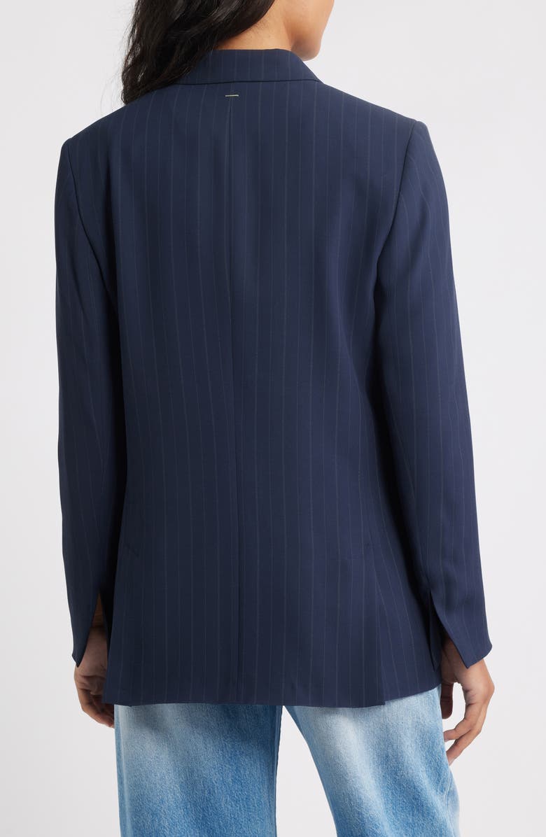 BOSS Janka Pinstripe Blazer, Alternate, color, Sky Captain Pinstripe