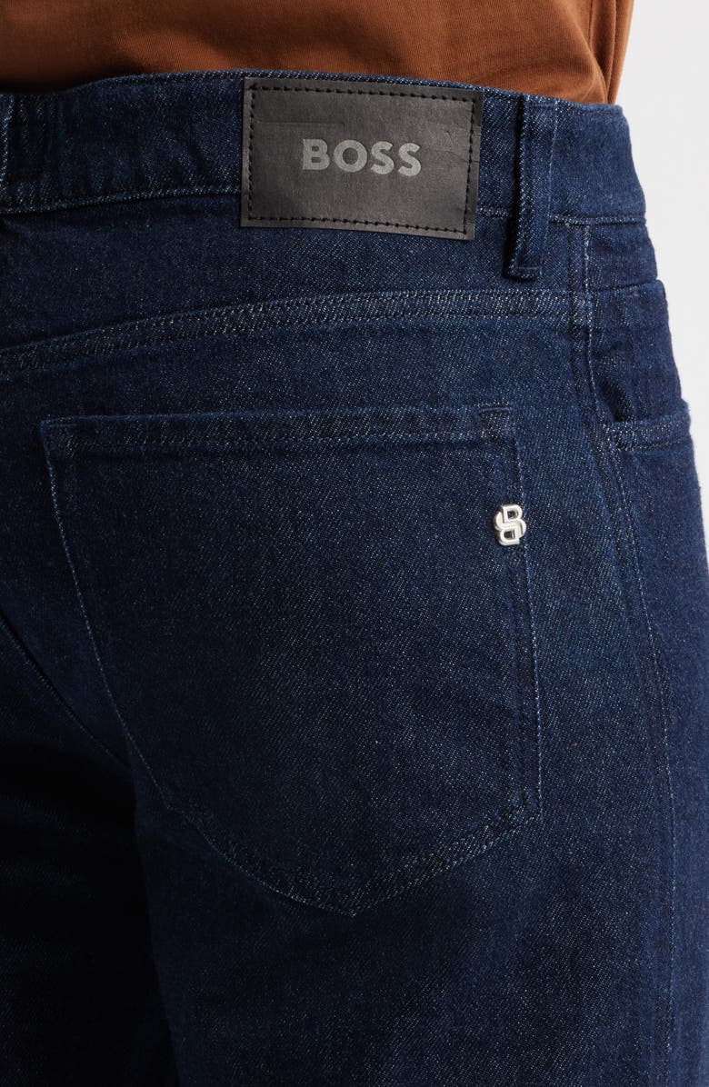 BOSS Ogden Straight Leg Jeans, Alternate, color, Navy