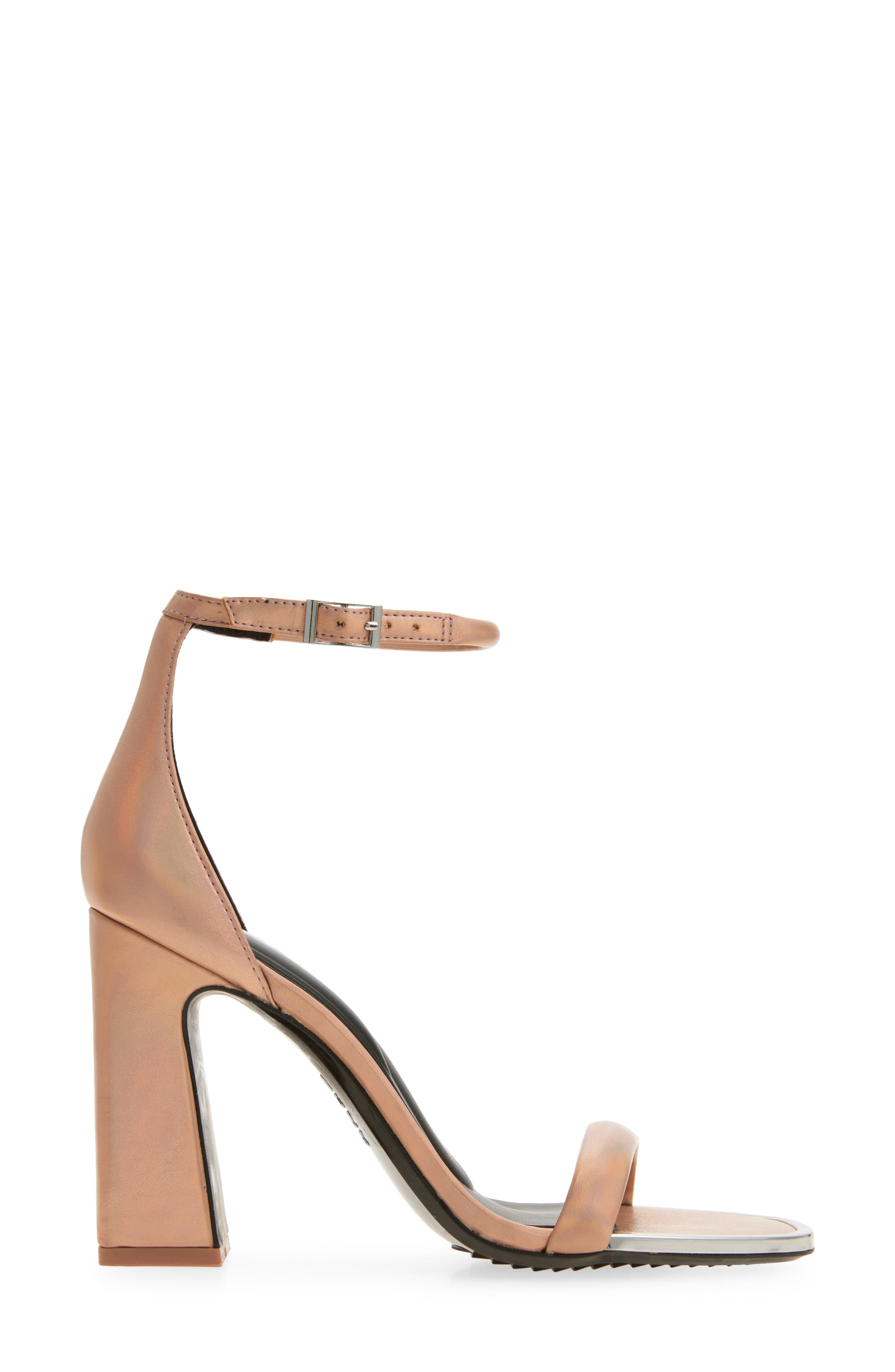 Walker Ankle Strap Sandal, Alternate, color, ROSE GOLD