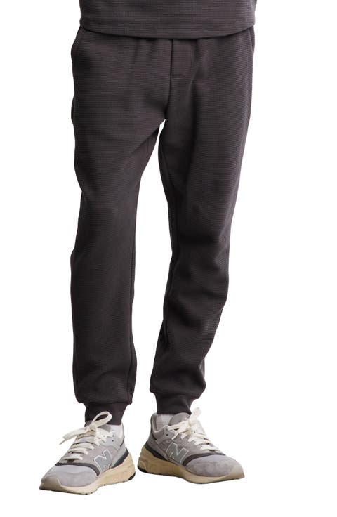 Waffle Knit Thermal Joggers