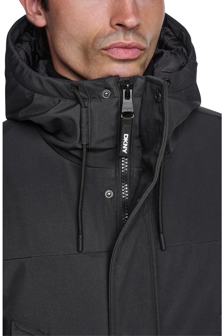 Urban Water Resistant Parka, Alternate, color, BLACK