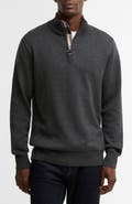 Barbour Cotton Half Zip Sweater