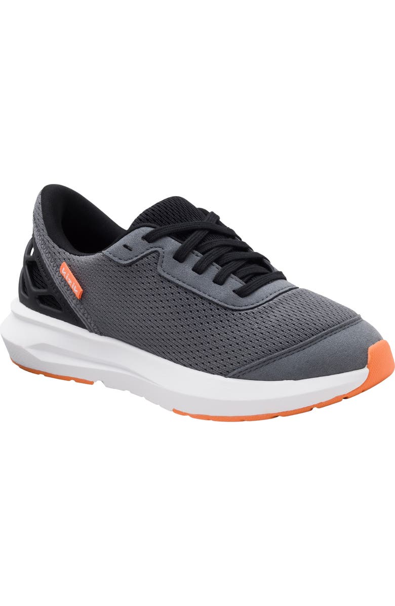 Kizik Kids' Athen 2 Sneaker, Main, color, Smoked Pearl/ Black
