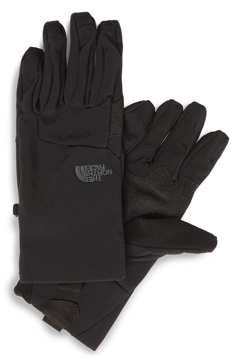 eTip Apex ClimateBlock Gloves, Main, color, TNF BLACK