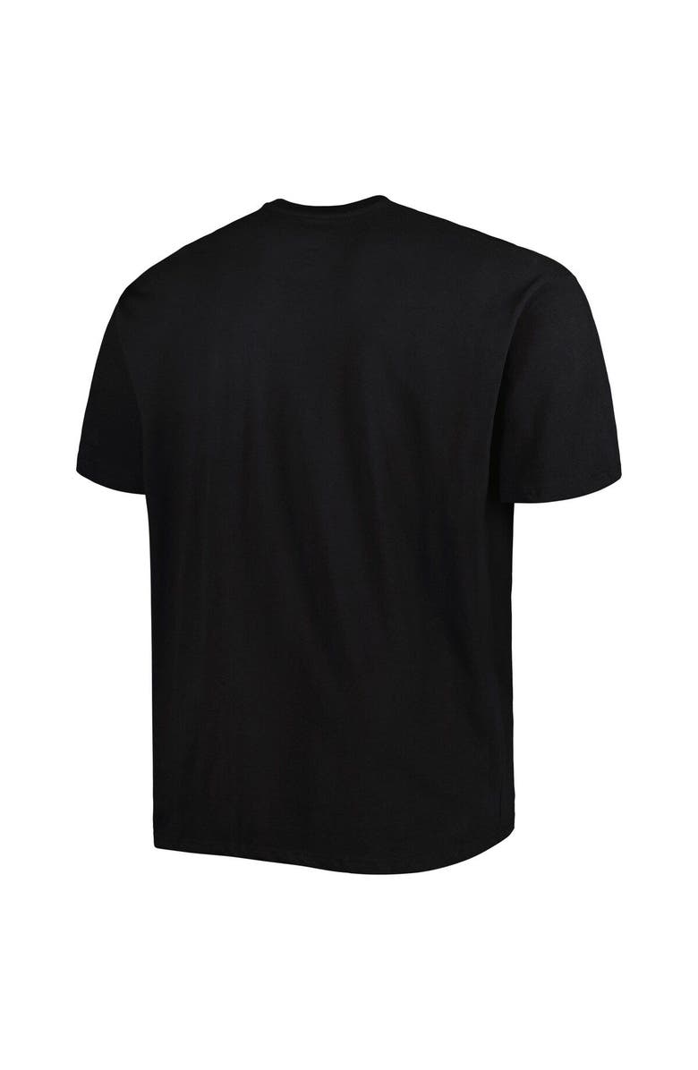 PROFILE Men's Black Milwaukee Bucks Big & Tall Heart & Soul T-Shirt, Alternate, color, 