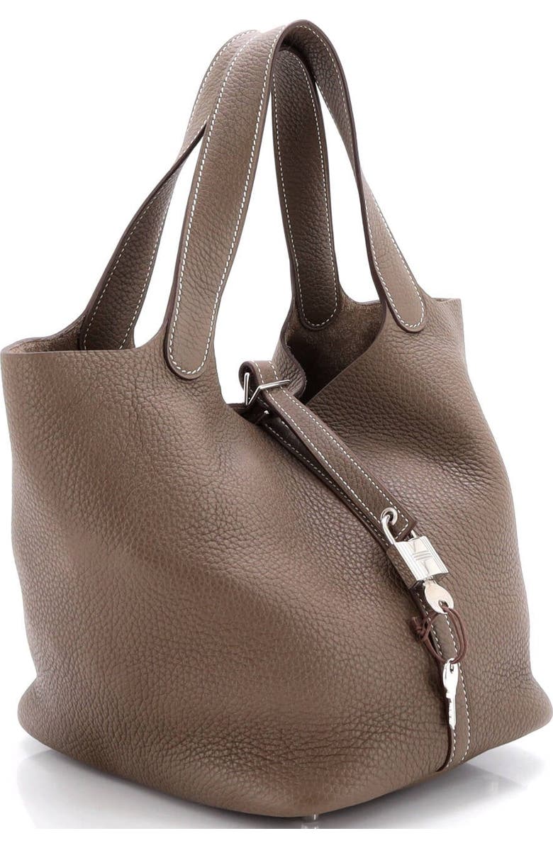 Pre-Owned Hermes Picotin Lock Bag Clemence MM, Alternate, color,