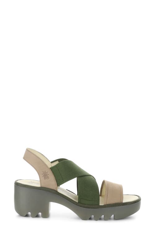 FLY LONDON FLY LONDON TAJI PLATFORM SLINGBACK SANDAL 