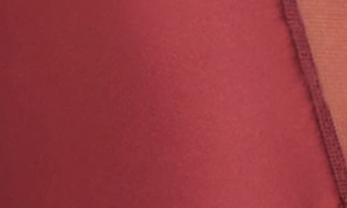 Oh La La Cheri Nina Sheer Teddy Bodysuit In Red