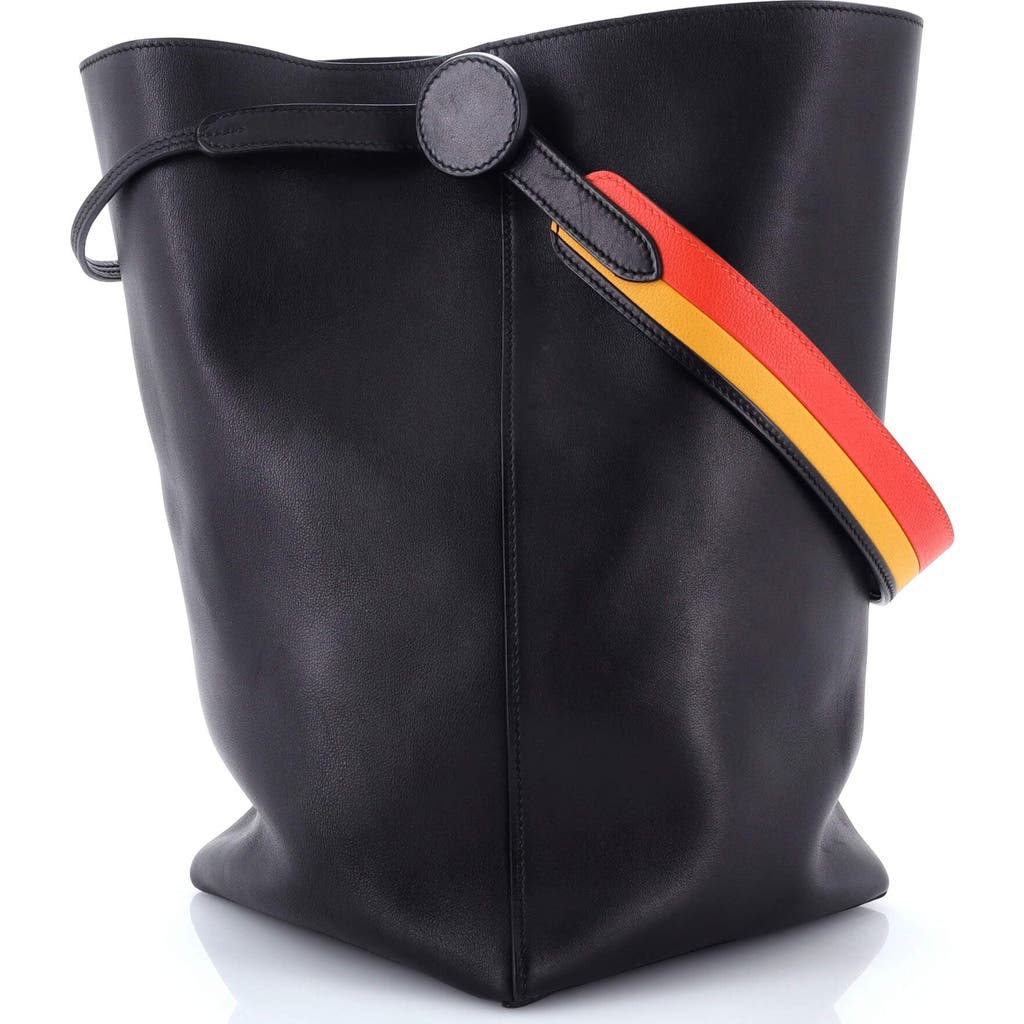 Pre-owned Hermes Hermes Licol Bag Volupto 19 In Black
