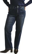 Universal Standard Etta High Waist Ankle Straight Leg Jeans