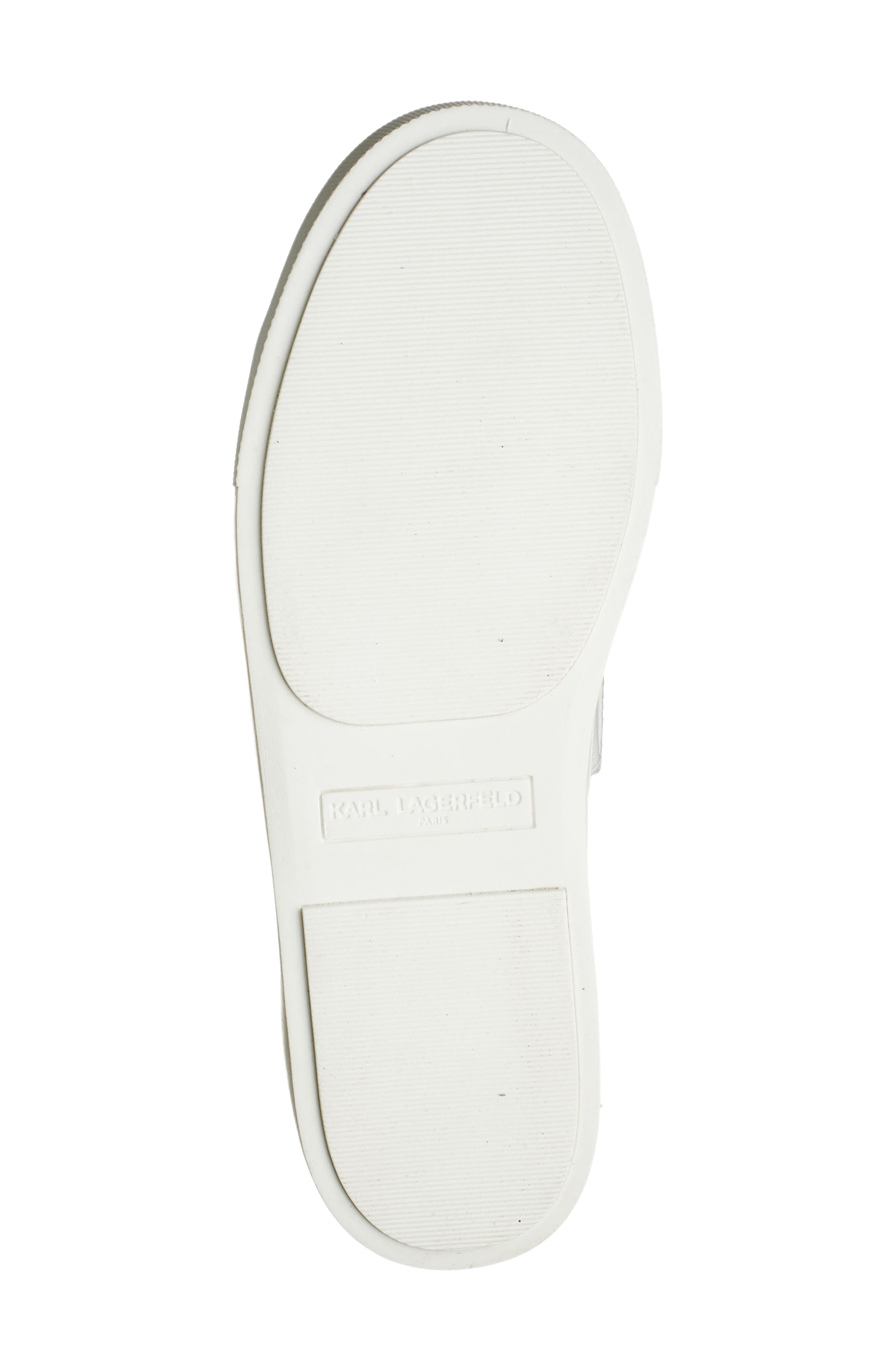 KARL LAGERFELD PARIS Remmy Rhinestone Slip-On Sneaker, Alternate, color, 