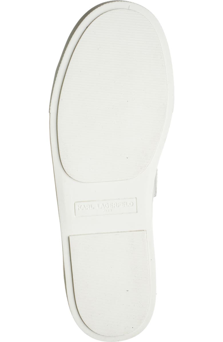 KARL LAGERFELD PARIS Remmy Rhinestone Slip-On Sneaker, Alternate, color,