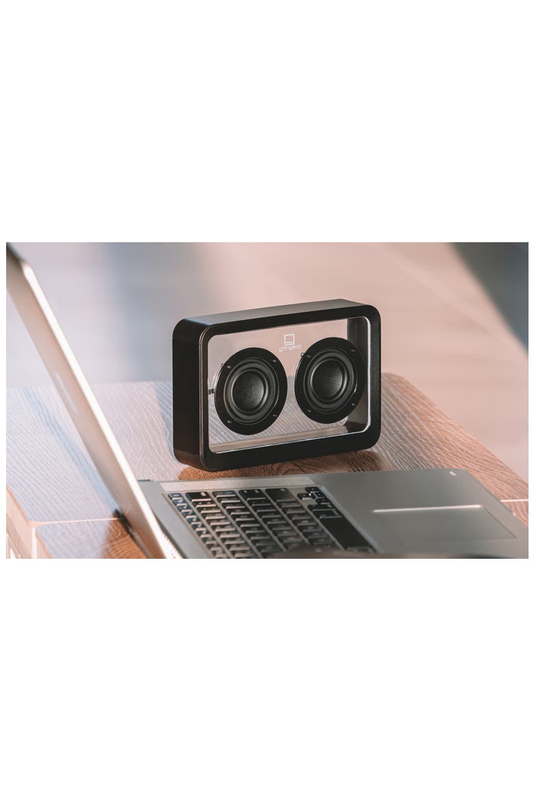 Mage See-Through Bluetooth Speaker, Alternate, color, BLACK