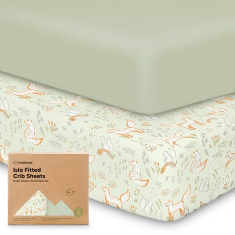 Isla Fitted Crib Sheets