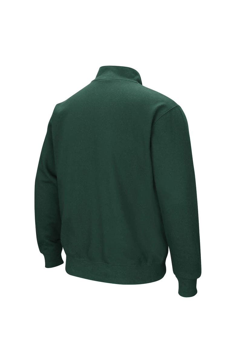 COLOSSEUM Men's Colosseum Green Baylor Bears Tortugas Quarter-Zip Sweatshirt, Alternate, color, Green