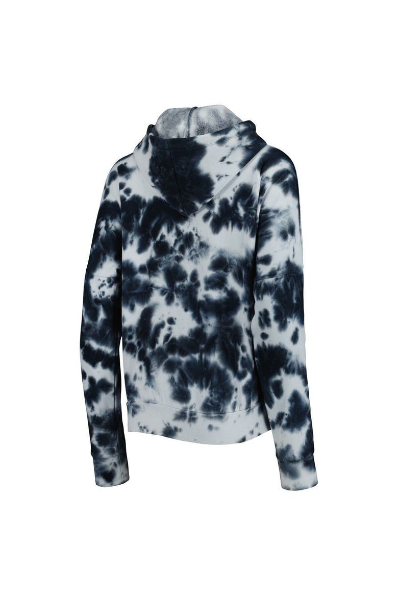 Women's New Era Navy Tennessee Titans Cloud Dye Fleece Pullover Hoodie, Alternate, color, Navy