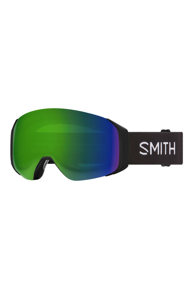 4D MAG™ 154mm Snow Goggles, Main, color, BLACK / GREEN MIRROR
