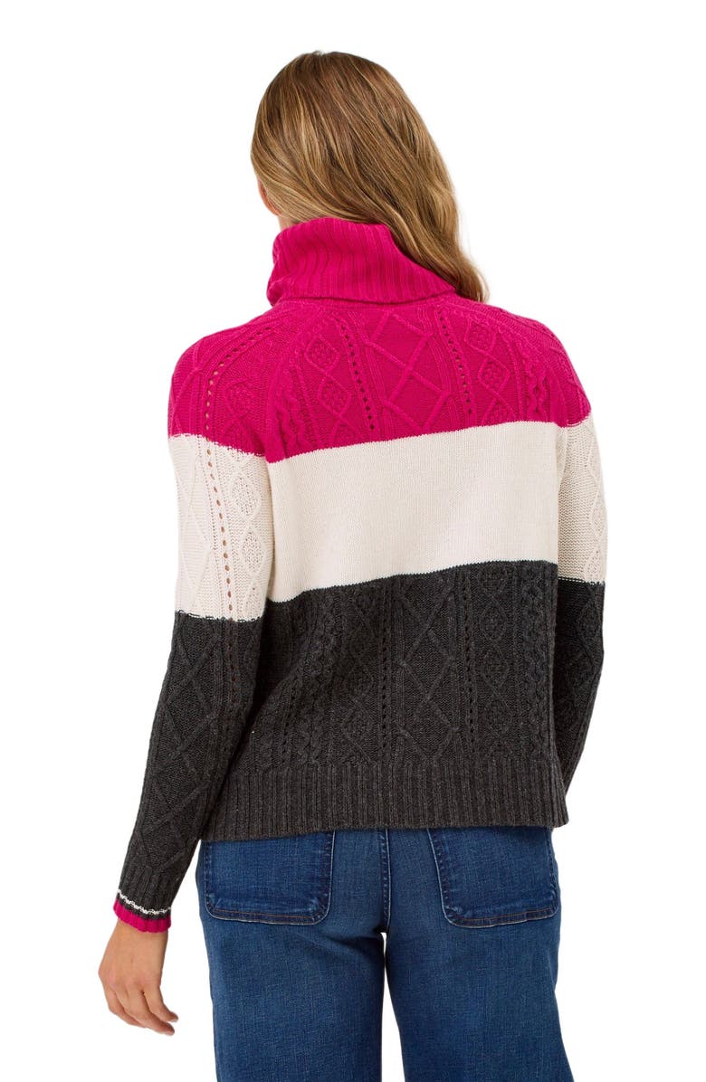 Krimson Klover Prima Turtleneck, Alternate, color, Magenta