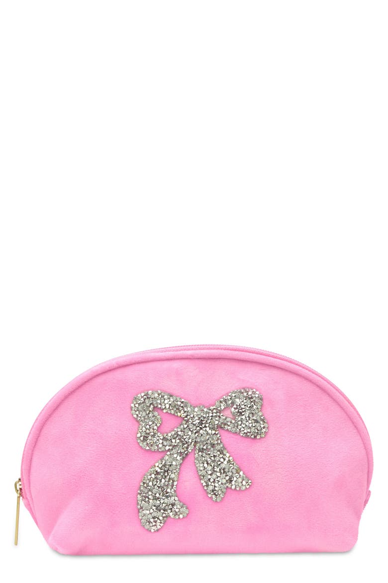 Kids' Bow Cosmetics Bag, Main, color, MULTI