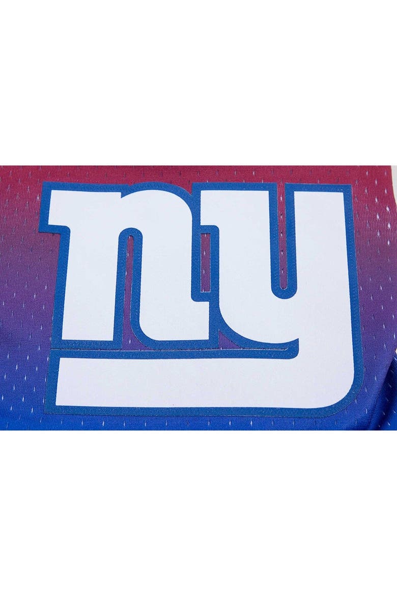 Men's Pro Standard Royal/Red New York Giants Ombre Mesh Shorts, Alternate, color, Royal