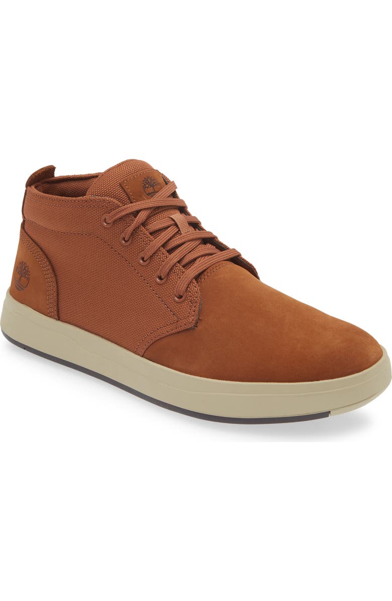 Timberland Davis Square Mid Top Chukka Sneaker, Main, color,