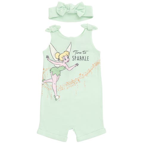 2-Piece Sleeveless Romper and Headband Set (Toddler & Little Kid)