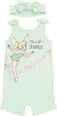 Disney 2-Piece Sleeveless Romper and Headband Set