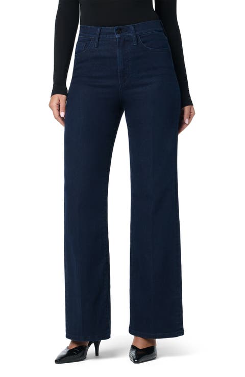High Waist Wide Leg Jeans (Abyssinian)