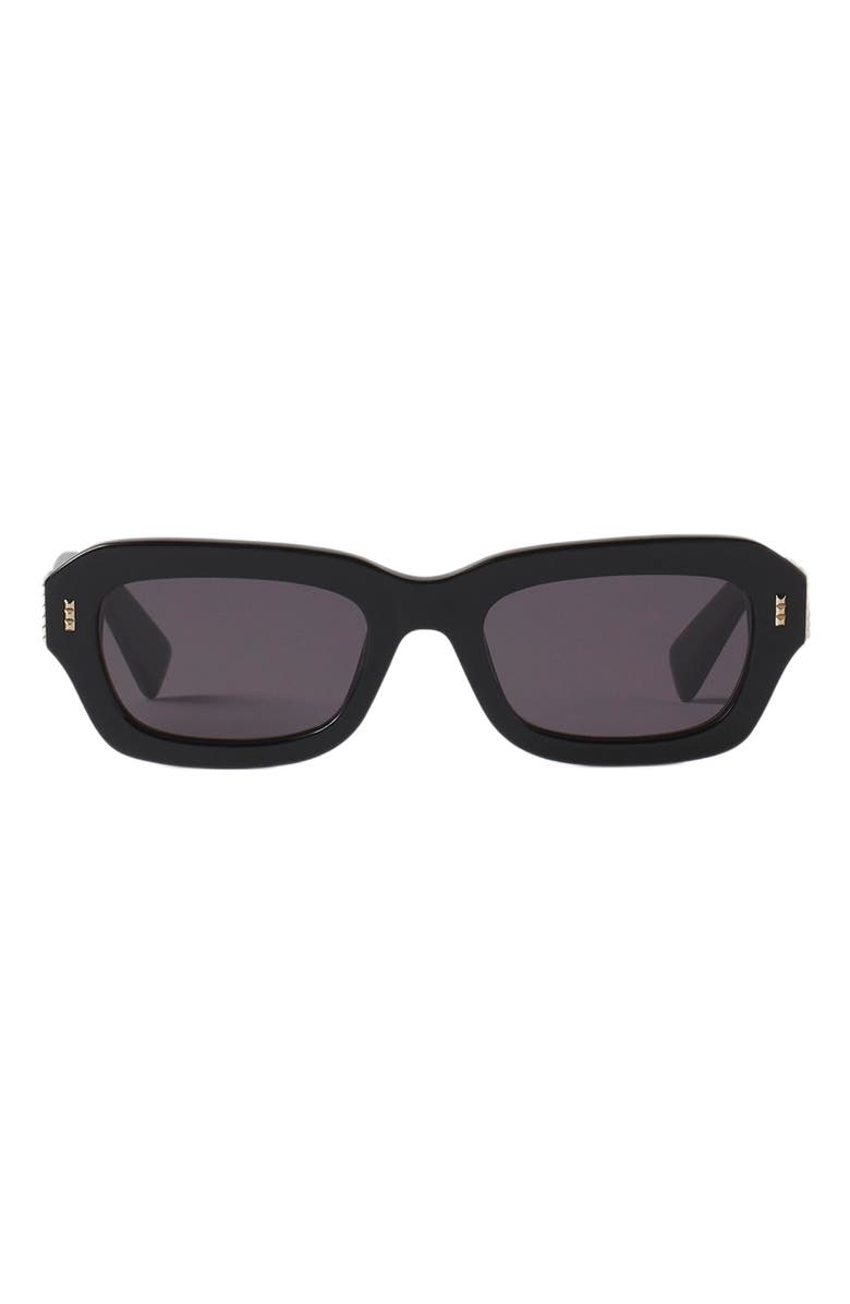 Lanvin Concerto Sunglasses, Main, color, Black