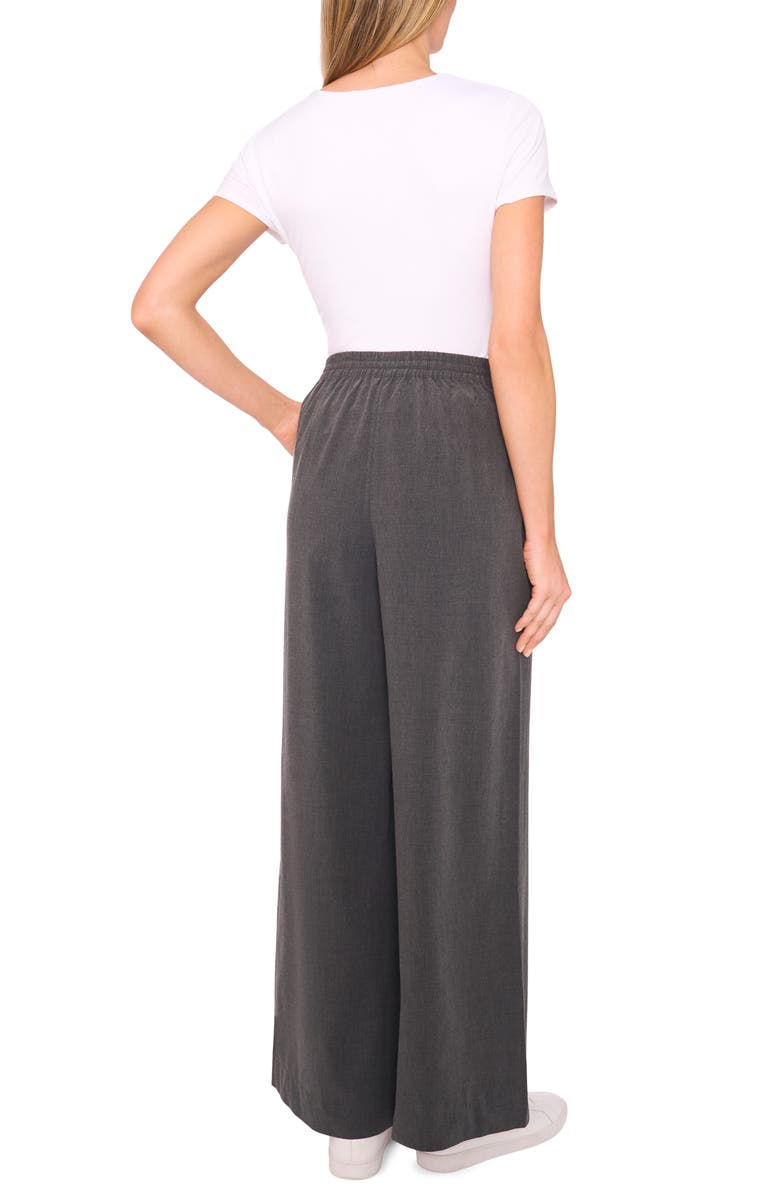 Halogen<sup>®</sup> Wide Leg Pants, Alternate, color, Medium Heather Grey
