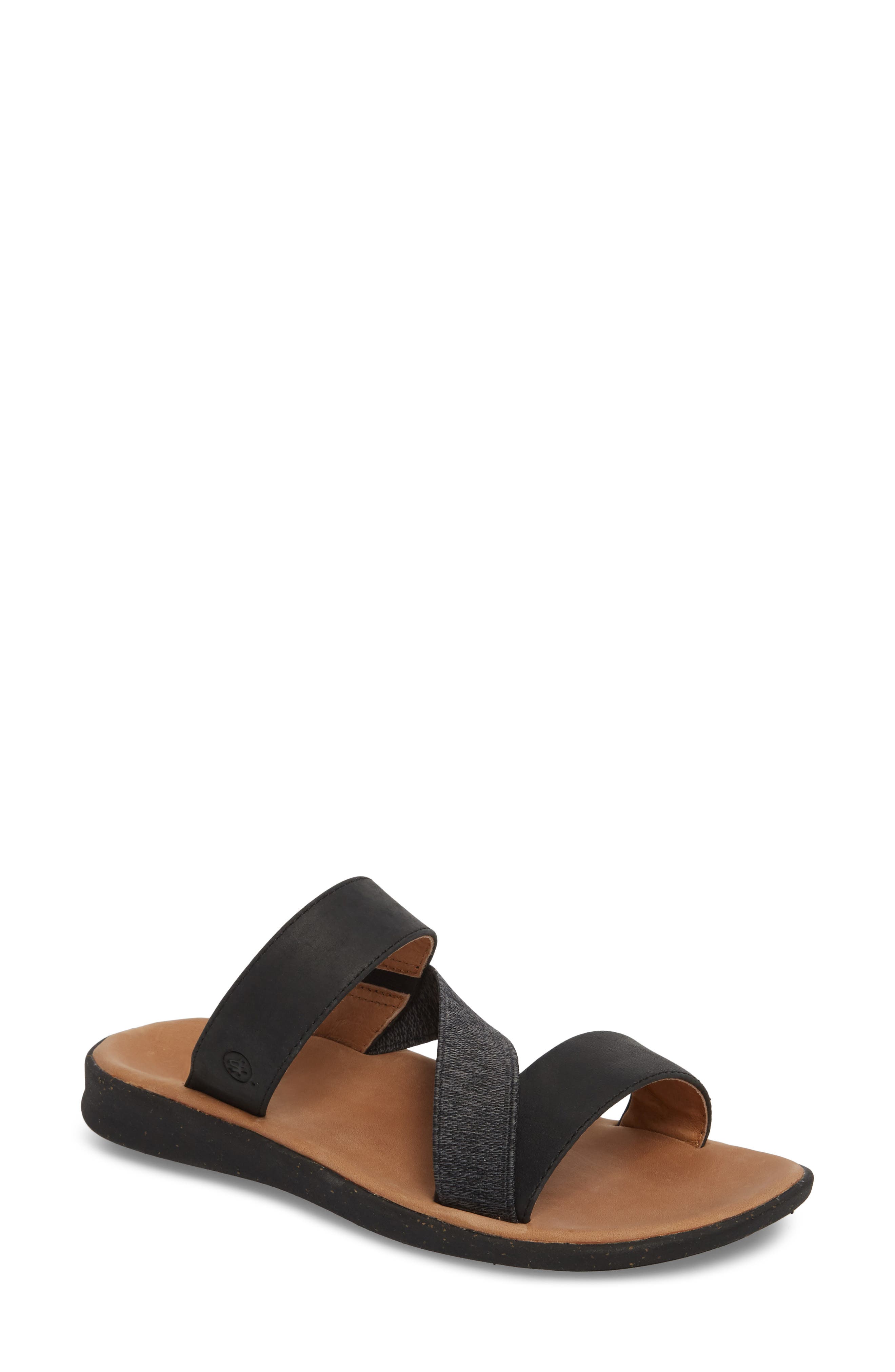 Superfeet Reyes Slide Sandal, Main, color, 