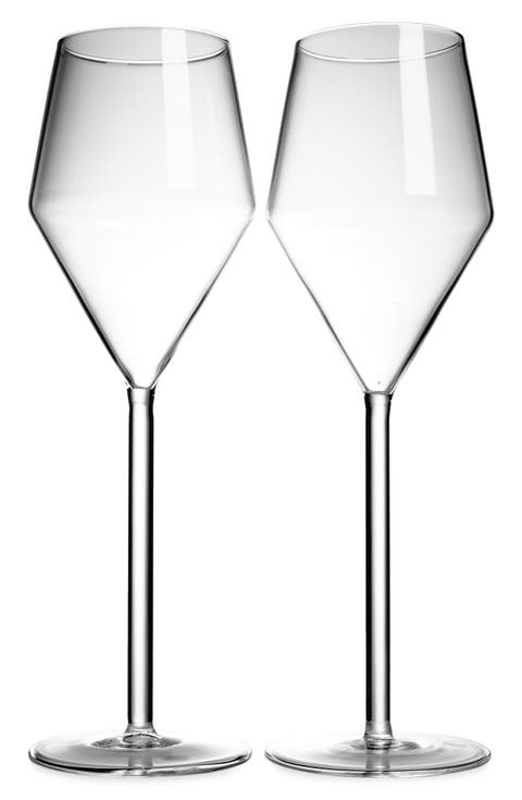 Juniper Set of Two Champagne Glasses