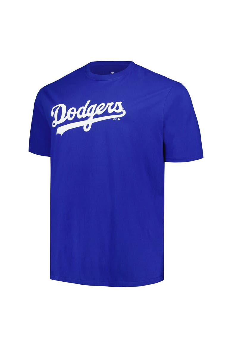 Men's Profile Shohei Ohtani Royal Los Angeles Dodgers Big & Tall Name & Number T-Shirt, Alternate, color, Royal