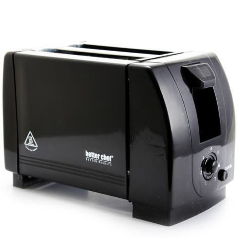 2-Slice Black Toaster