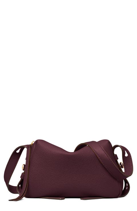 Romy Soft Leather Crossbody Bag
