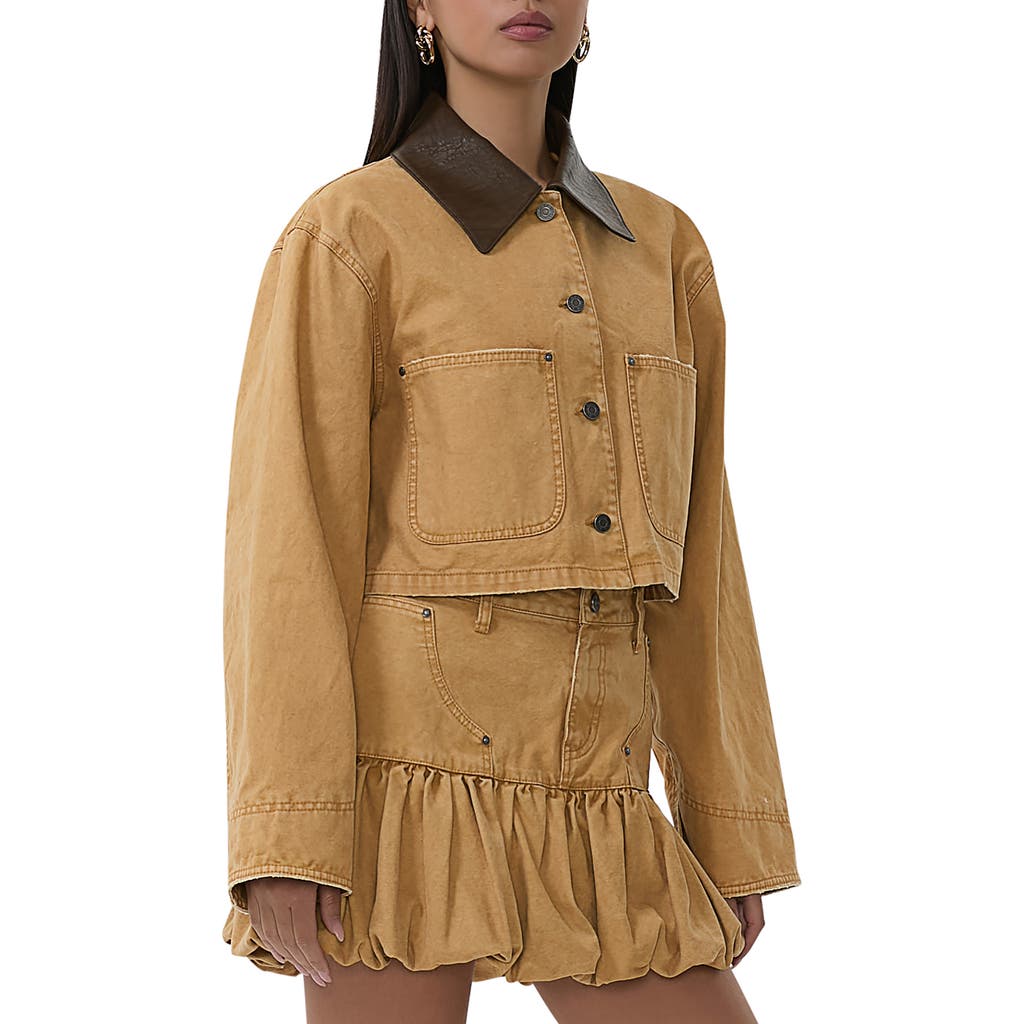 AFRM AFRM WRENLEY CROP DENIM JACKET
