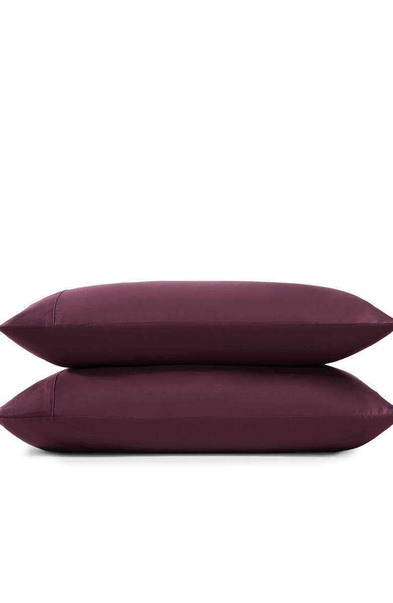 Sunday Citizen Set of 2 Pillowcases, Alternate, color, Fig