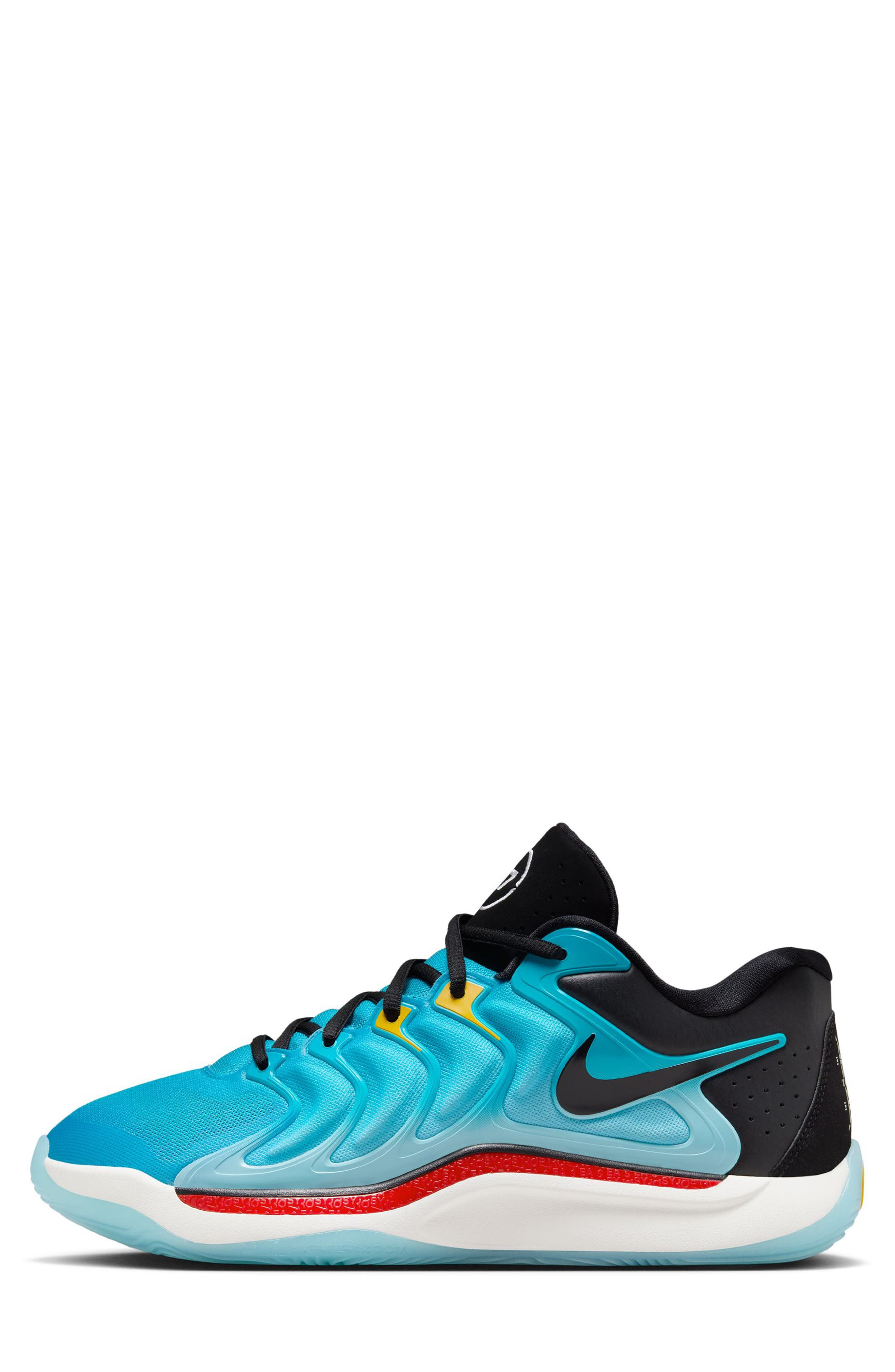 Nike KD17 Sneaker, Alternate, color, Dark Turquoise/ Black