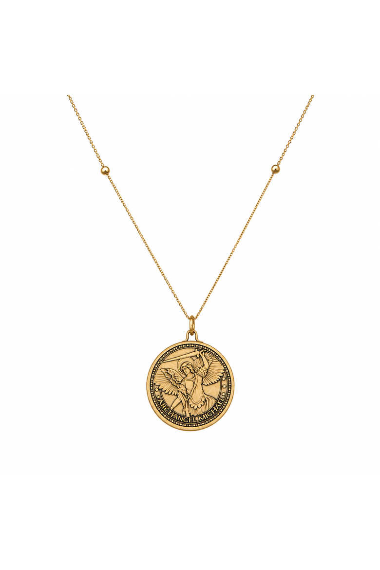 Better Together Mary/Michael Expandable Necklace, Main, color, Gold