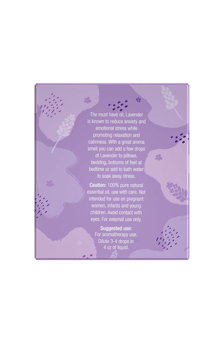 PURSONIC 100% Natural Lavender Essential Oils, Pro Therapeutic Grade - 2 Count 30ML Each, Alternate, color, Purple