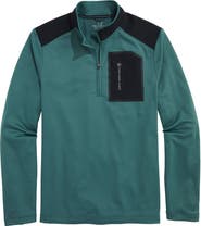 vineyard vines Grid-Tech Quarter Zip Pullover