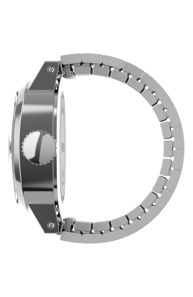 Timex<sup>®</sup> Cavatina<sup>®</sup> Bracelet Ring Watch, 16mm, Alternate, color, Silver-Tone