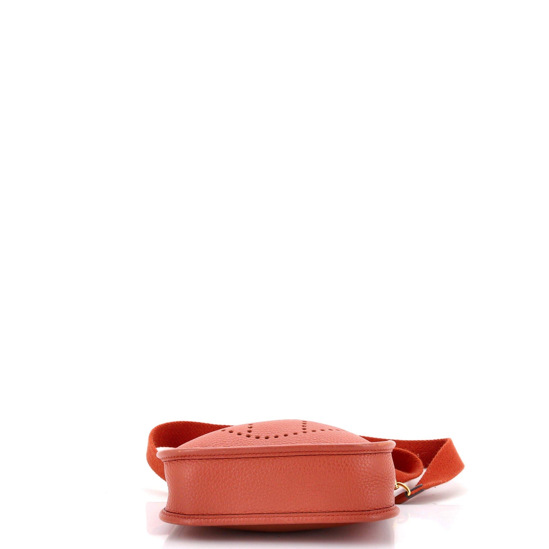 Pre-Owned Hermes Evelyne Bag Gen III Clemence TPM, Alternate, color, Cuivre