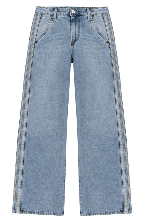 Kids' Kate Baggy High Waist Wide Leg Jeans