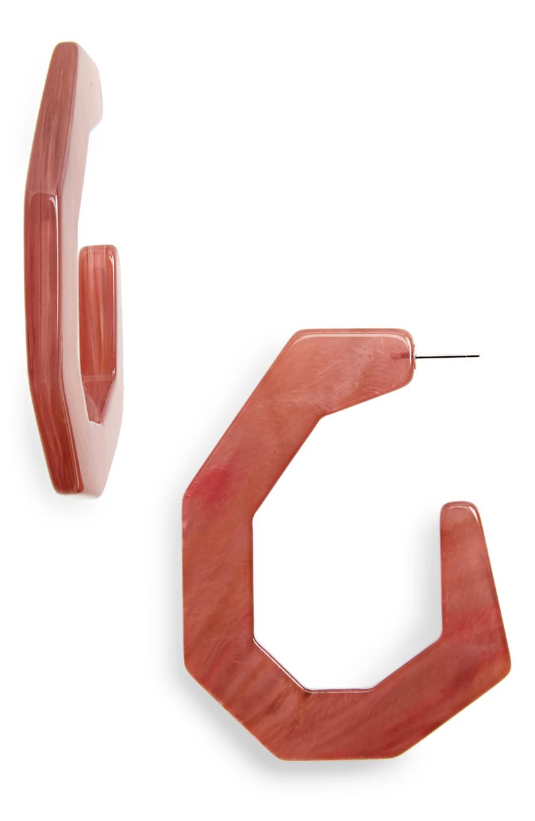 Rachel Comey Factor Hoop Earrings, Main, color,