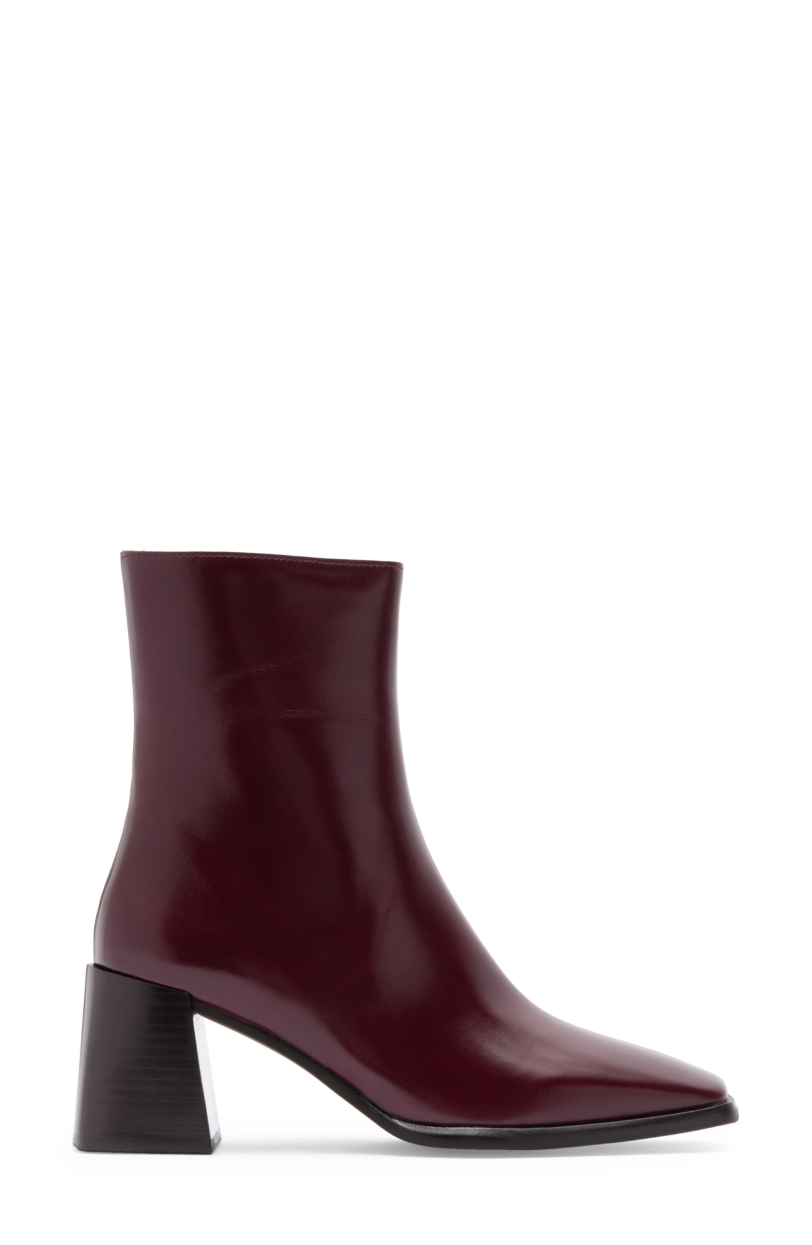 Jeffrey Campbell Sherpal Bootie, Alternate, color, Wine