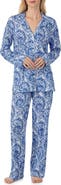 Lauren Ralph Lauren Print Cotton Blend Pajamas