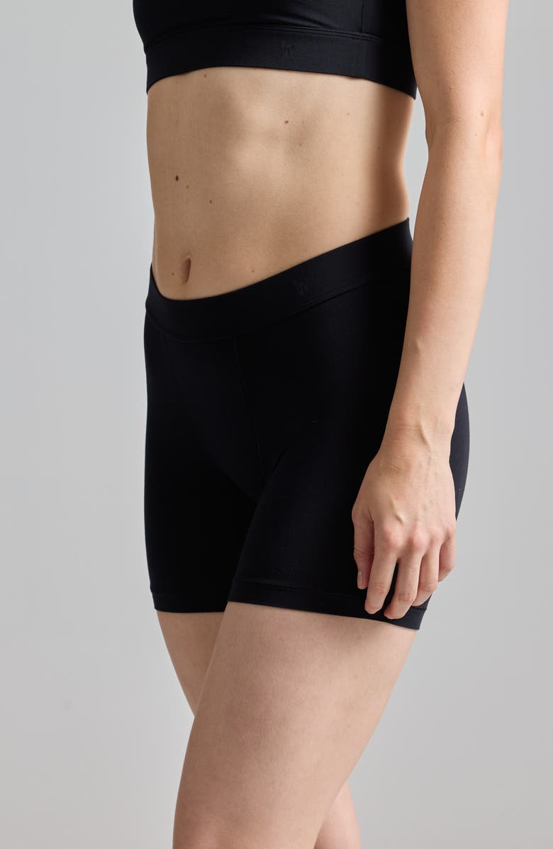 Woxer Luxe Baller 5-Inch Modal Boxer Briefs, Alternate, color, Black