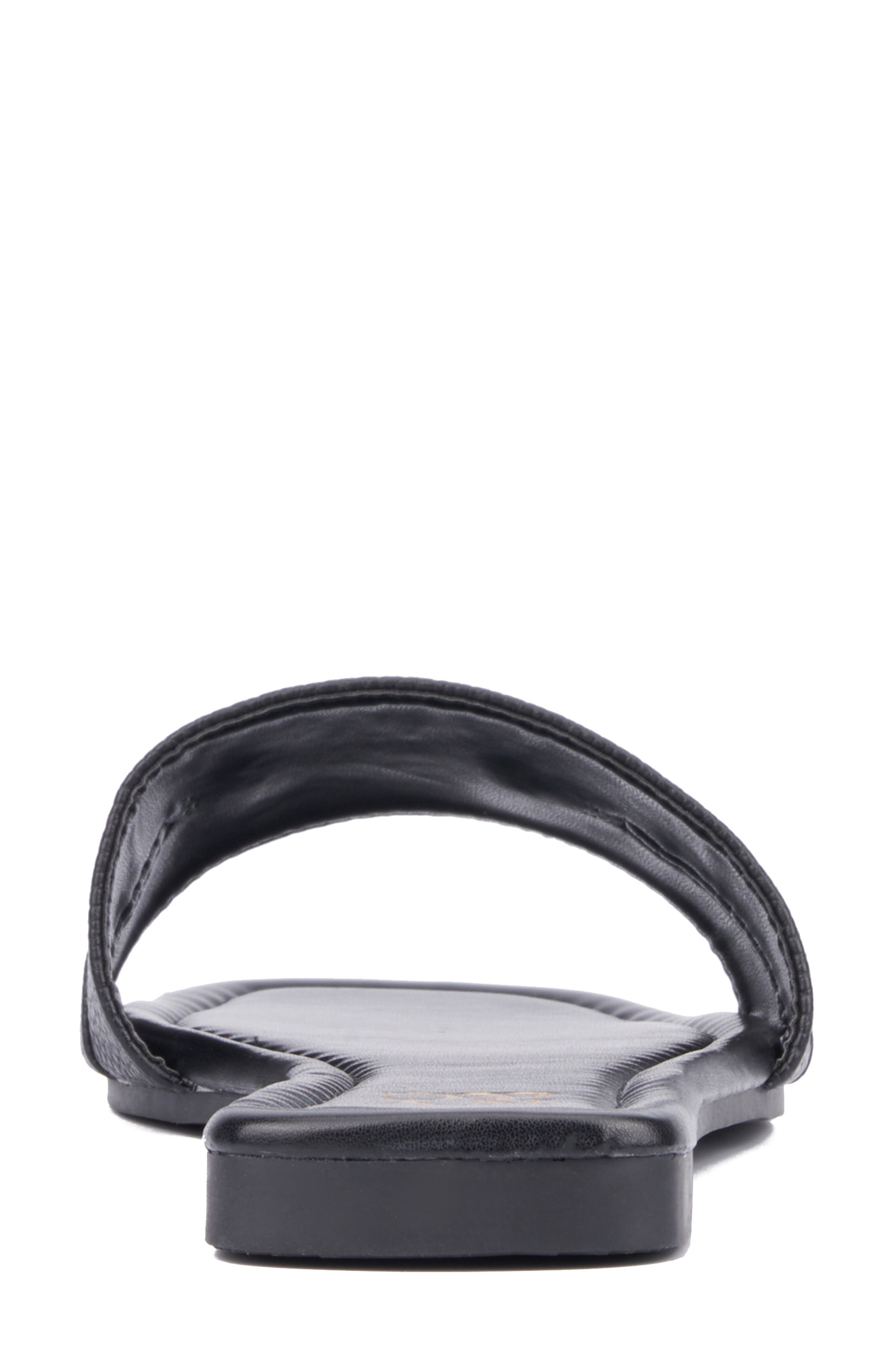 NEW YORK AND COMPANY Naia Slide Sandal, Alternate, color, 