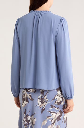 Ruffle Neck Top